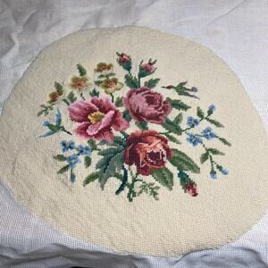 Scovill Dritz Luxury Needlepoint Handmade in Madeira Portugal Pre-Owned